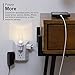 GE 6-Outlet Extender, 2 Pack, Grounded Wall Tap, Adapter Spaced Outlets, 3-Prong Outlet Splitter, Multiple Plug, Quick and Easy Install, Cruise Essentials, UL Listed, White, 40222