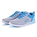 Wabkderpu Womens Bowling Shoes Mesh Breathable Slip On Sneakers Lightweight Non-Slip Tennis Running Sneakers Workout Gym Athletic Sneaker Walking Shoes Fashion Casual Loafers Blue