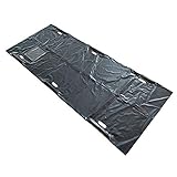 SmartChoice Body Bag Stretcher Combo with 6 Handles Size 36' x 90' Cadaver Bag… (Black)