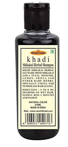 Khadi Herbal Shikakai Shampoo 210ml