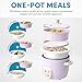 AROMA® CoreCoat Rice Cooker with Pop-Up Food Steaming Basket (4 Cups Cooked, 2 Cups Uncooked, 1 Qt)