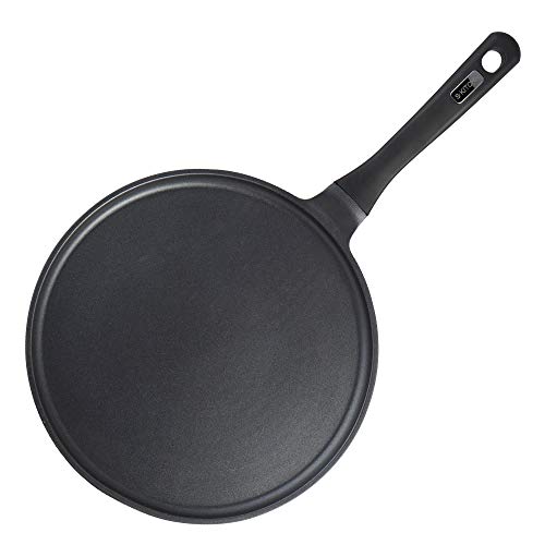 Comparison: Best Pan For Roti 6 SKITCHN Crepe Pan - Nonstick Dosa Pan for Roti, Indian, Pancake Griddle - Induction Compatible, Tortilla Comal - 11IN