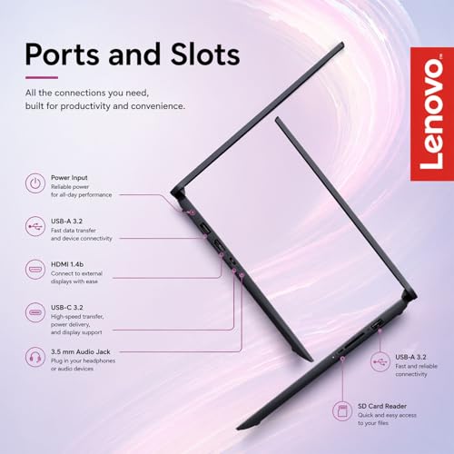 Image of Lenovo Business Laptop, 15.6 inch FHD Touchscreen Display, Intel 13th 10-Core i5 CPU(Up to 4.6 GHz), 16GB RAM, 512GB SSD, Copilot AI, Wi-Fi 6, Windows 11 w /Microsoft 365 for The Web, WOWPC USB