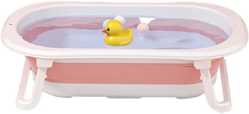 ベビーバス 折りたたみ 子供 赤ちゃん用 キッズ お風呂 スポンジバスネット付き 収納容易 滑り