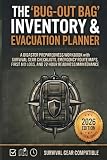 BUG-OUT BAG INVENTORY & EVACUATION PLANNER: A Disaster Preparedness Workbook with Survival Gear Checklists, Emergency Route Maps, First Aid Logs, and 72-Hour Readiness Maintenance