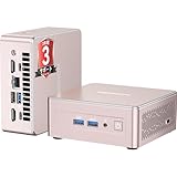 【3年保証・コスパ最強】GEEKOM A5 ミニpc AMD Ryzen 5 7430U搭載 、「128GB RAM+10TB SSD（最大拡張可能）」 全金属製内枠 超長寿命 ミニパソコン｜最大8K・4画面同時出力｜SDカードスロット 高速読み込み｜Windows 11 Pro 正規版｜2.5G有線LAN｜ホームシアター/オフィス勤務/在宅ワークに最適｜16GB RAM+512GB SSD