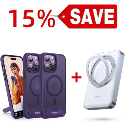 TORRAS 10000mAh Magsafe Power Bank — Buy Together to Save 15%