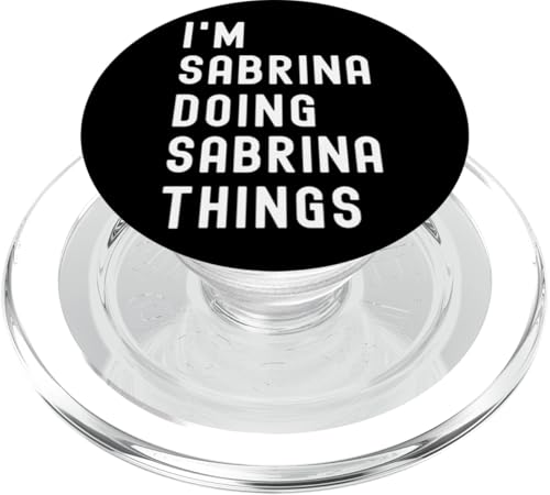 Sono Sabrina Que Fa Cose di Sabrina PopSockets PopGrip per MagSafe