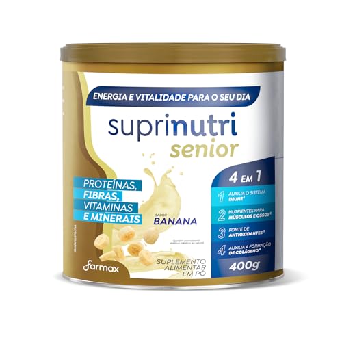 SUPLEMENTO BANANA SUPRINUTRI SENIOR 400G