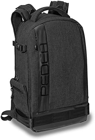 Dörr Fototasche / Umhängetasche Grau Canvas Leder (Gebraucht) In