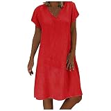 abendkleid damen,grün hochzeitskleid glitzer vokuhila brautkleid rotes kleid abendkleid cordrock damen günstige abendkleider schwangerschaftskleid shooting freizeitkleider kleid hellblau(Rot,XL)