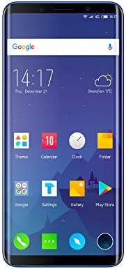 Elephone 4G LTE Smartphone - U PRO 5.99 inch, 3550mAh, 6GB RAM 128GB ROM, Android 8.0, Snapdragon 660 Octa Core - Blue