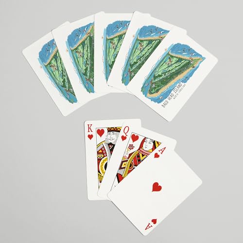 Baraja de cartas poker Lantern Press 52 cartas para adultos miniatura 7