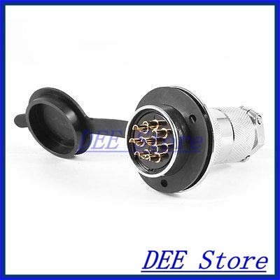 Gimax Flange Fixing Waterproof GX30-8 8Pin 30mm Eletrical Deck Aviation Plug