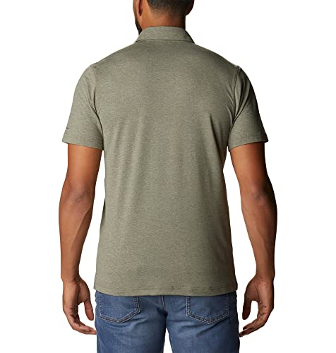 Image of Columbia Men Polyester Omni-Shade Polo Terminal Roamer Stretch Hiking & Trekking Pant