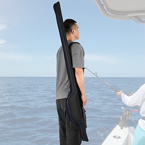 Doorslay Fishing Rod Bag, 63 Inch Fishing Rod And Reel Protective Case, Portable Folding Fishing Pole Case, Fishing Tackle Storage Bags Carry Organizer Outdoor Waterproof For Fishing #TOP4