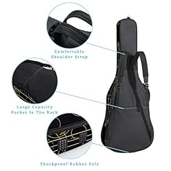 Housse pour guitare acoustique – Motif dauphins de dessin animé – Bleu – 1 cm d’épaisseur – Étanche – 101,6 cm, 104,1 cm… - Les Beatles, Paul McCartney, John Lennon, RIngo Starr, George Harrison Housse pour guitare acoustique - Motif dauphins de dessin animé - Bleu - 1 cm d'épaisseur - Étanche - 101,6 cm, 104,1 cm… – Image 3