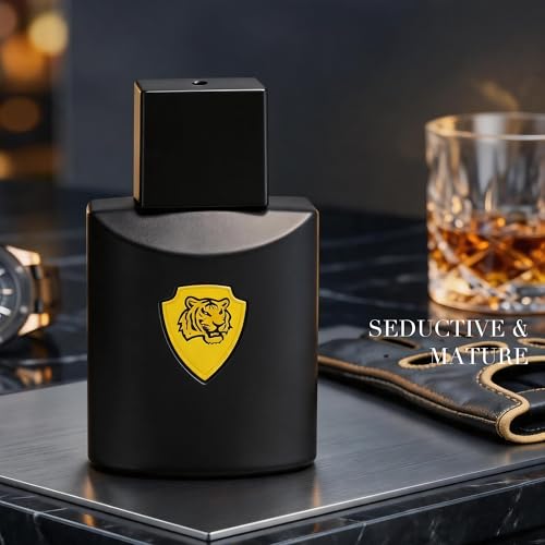 Image of AFLUXE Faster Black Eau de Toilette for Men, Warm Aromatic Fougere Cologne, Long Lasting Comforting Mens Perfume, 3.0 fl oz (90 ml)