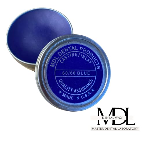 Wax Molding Materials Dental Casting Inlay Waxes 3 Pack Special 2 oz Tins 40/40 Green 60/60 Blue 80/80 Red