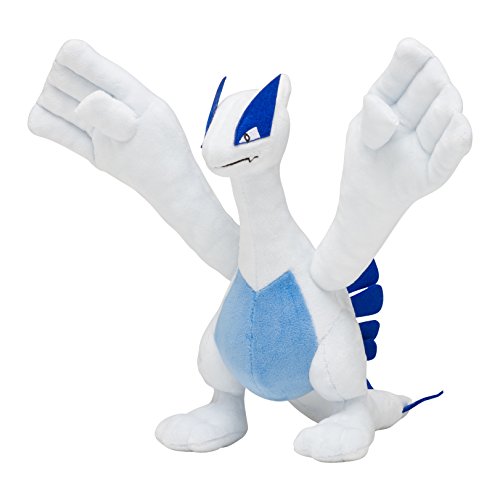 Pluche Lugia Pokemon Center doudou de collection authentique finitions premium
