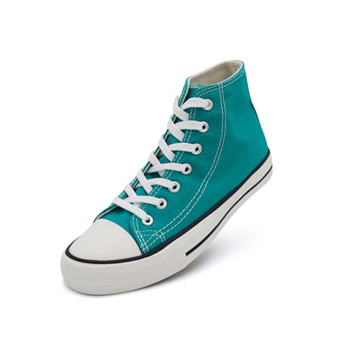 Procity Essential Unisex Turnschuhe Damen Herren High Top Sneaker Turquoise 40 Procity Essential Unisex Turnschuhe Damen Herren High Top Sneaker Turquoise 40