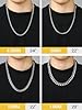 PROSTEEL Stainless Steel Chain 51cm 6mm Chunky Mens Necklace Steel Neck Chains #3