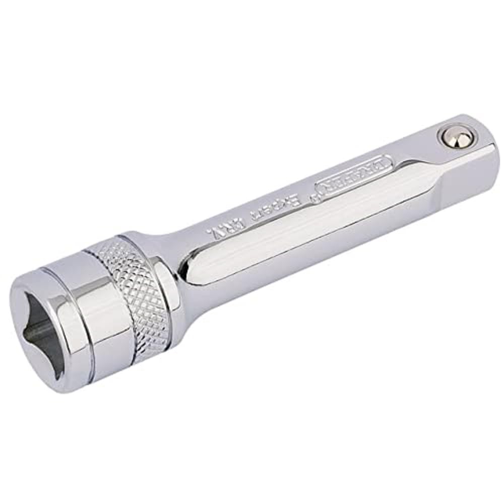 Draper 16725 3/8 inch Square Drive Extension Bar, 75mm , Blue