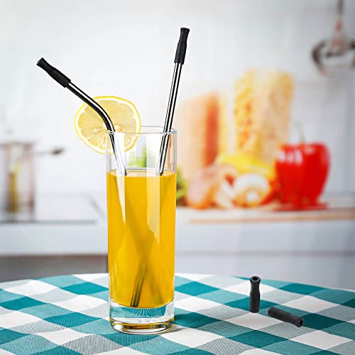 Vandbao Portable Travel Utensils, Reusable Silverware With Case For Fixing Tableware, 9 Pieces Stainless Steel Stable Flatware Set, Camping Picnic Cutlery Set (Black Set) #TOP2