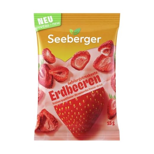Seeberger Gefriergetrocknete Erdbeeren, 15g