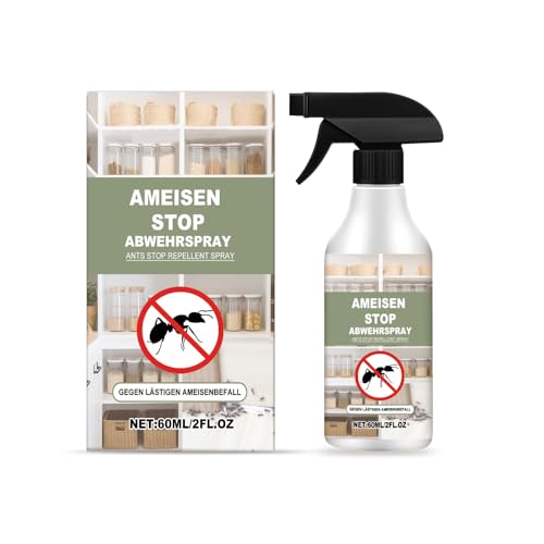 Makbeaty Ant Repellent Spray | Ant Repellent Ant Trap Works on All Ant Types | For Home Kitchen Office & Garden Pet-Friendly Eco-friendly (60ML)