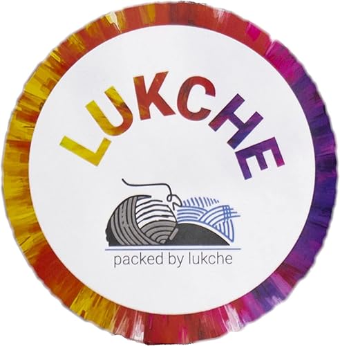 Image of Ice Yarn Lukche Picasso (3 Pack) Light Shinny Yarn Knitting Yarn Crochet Yarn for DIY Hand Knitting 44% Acrylic, 56% Polyester (3x1.76 Oz),(3x125 yds) (Purple Shades)