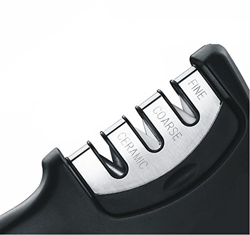 Afiador Amolador De Facas Lâminas Inox Cerâmica Diamantado