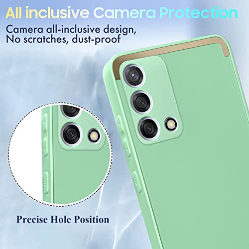 Coque Oppo A74 4G verte en polycarbonate et TPU antichoc