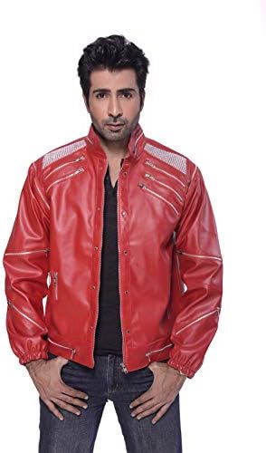 MJ Michael Jackson Beat It Leather Jacket (L)