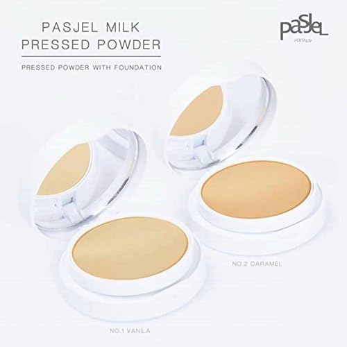Pasjel Milk Pressed Powder with Fluffy Milk Body Technology No.1 (Vanilla)