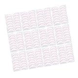 Healvian 50 Stück Wimpern Mapping Pads Einweg Augen Make Up Tape Wimpernverlängerungspads Selbstklebend für Wimpernfärbung Kosmetikstudio Zubehör
