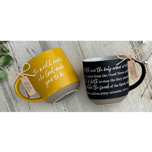 Taza de café cerámica 19 onzas con mensaje inspirador miniatura 2