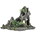 OMEM Reptile Hide Small Animals Hideout Caves Decorative Landscaping Resin Rockery Chinese Style