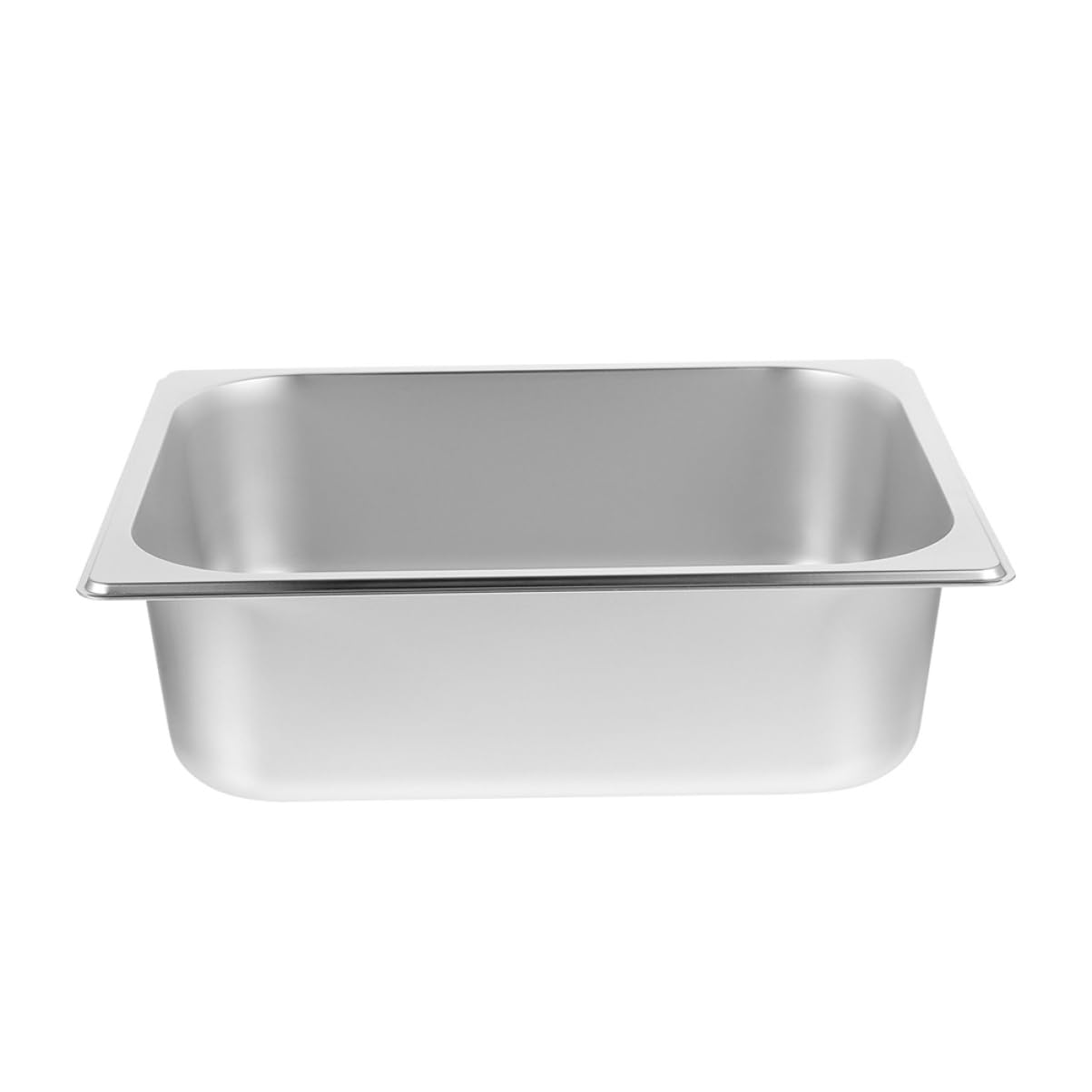IWOWHERO Stainless Steel Buffet Pan Large Capacity Party Buffet Pot Catering Trays Lids for Snacks