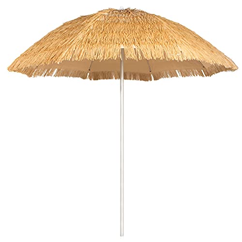 Sombrilla hawaiana de 6 pies regulable para evitar quemaduras solares