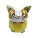 Wjfijz Anime Animal Pokemon Escudo Espada Mascota Yamper Boltund Juguete de Peluche Suave 21cm, muñeco de Peluche para bebé