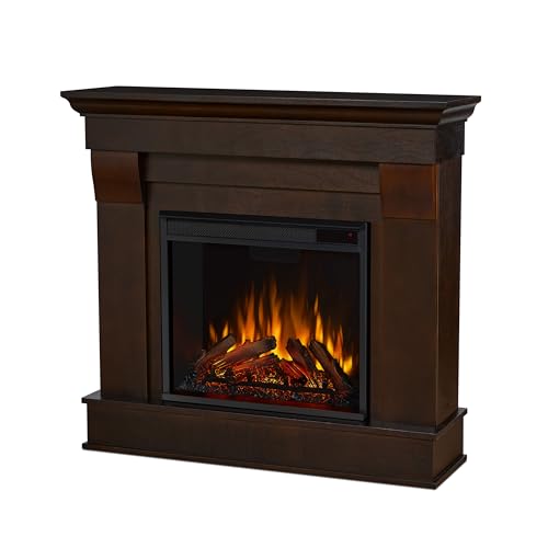 Real Flame Chateau 41” Electric Fireplace with Mantel for Living