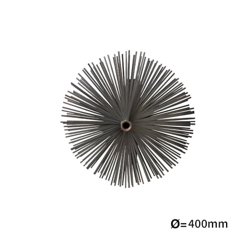 Flower OKFuego Mechanischer Schornsteinfeger Stahl Durchmesser 400 mm