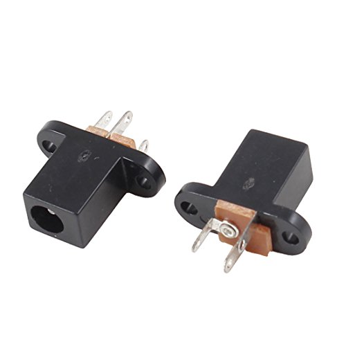 uxcell 10 Pcs 3 Poles 4.0mm x 1.7mm DC Jack miniatura 2