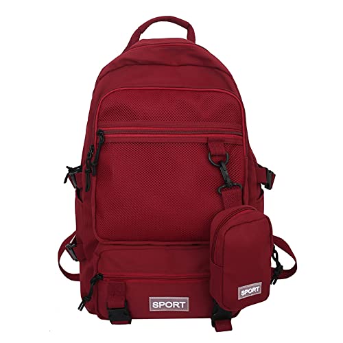 Mochila diaria para estudiantes con espacio amplio para viajes de ocio y escapadas de fin de semana