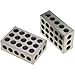 Anytime Tools 1-2-3 Blocks Matched Pair Hardened Steel 23 Holes (1
