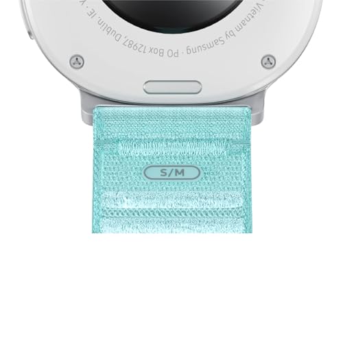 Image of Samsung Galaxy Watch 8 Series Fabric Band, Nylon, Dynamic Lug System, Comfort Fit, Contoured Fit, Lightweight, Compatible with Galaxy Watch 8 and Watch 8 Classic, S /M Mint