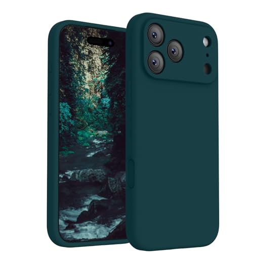 Image of FireNova Magnetic for iPhone 17 Pro Case, Compatible with MagSafe, [Integrated Silicone Camera Control Button] [Camera Protection] Anti-Scratch Microfiber Lining Phone Case, 6.3 inch, Teal