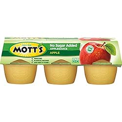 Mott's, Applesauce Unsweetened, 4 Oz, Pack of 6