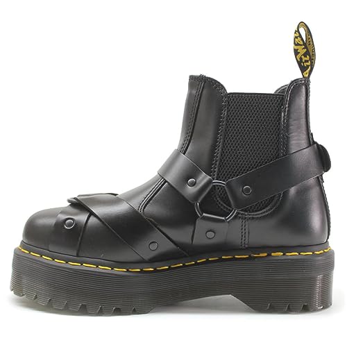 Dr. Martens Unisex 2976 Quad Harness Paris Leather Boots2